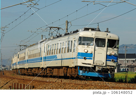 北陸本線 西高岡ー高岡 JR西日本 475系 A04編成(金沢) 北陸本線 西高岡ー高岡 JR西日本 475系 A04編成(金沢) 106148052