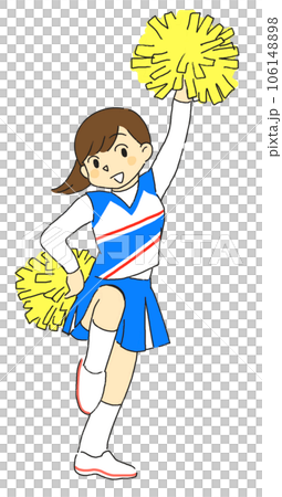 チアリーディング 部活 運動部 スポーツ チアガール 女の子 チアリーディング 部活 運動部 スポーツ チアガール 女の子 106148898