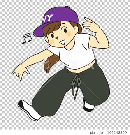 Dance club activities athletic club sports dancing girl 106148899