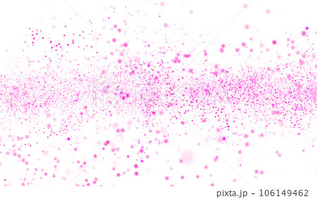3D abstract digital technology pink light particles network 106149462