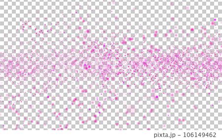 3D abstract digital technology pink light particles network 106149462