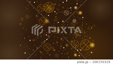 Basketball vector HD background game. Basket dots ball element activity. Stock vector illustration Basketball vector HD background game. Basket dots ball element activity. Stock vector illustration 106150329