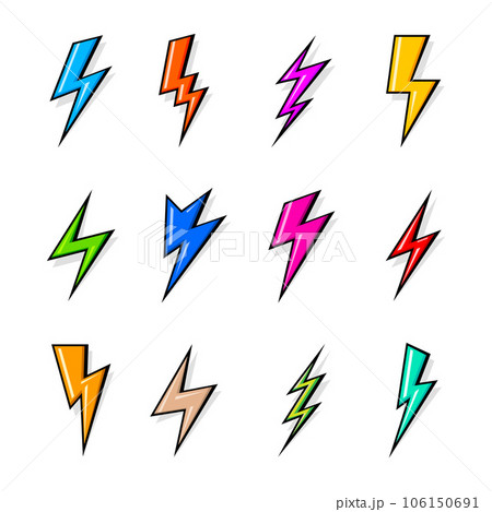 Lightning Icon Lightning Icon 106150691