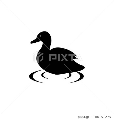 duck icon logo vector design template 106151275