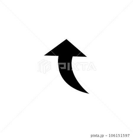 arrow icon logo vector design template 106151597