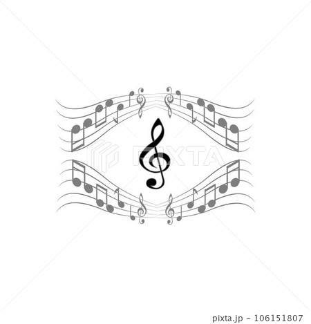 musical note icon logo vector design template musical note icon logo vector design template 106151807