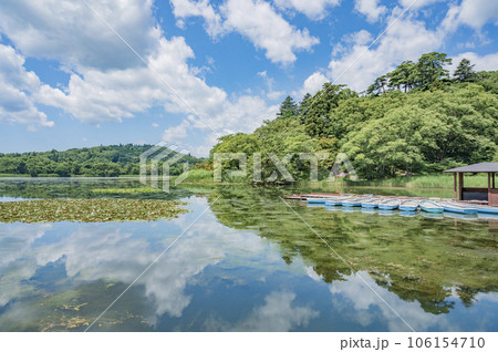 福島 晴れた日の南湖公園 福島 晴れた日の南湖公園 106154710