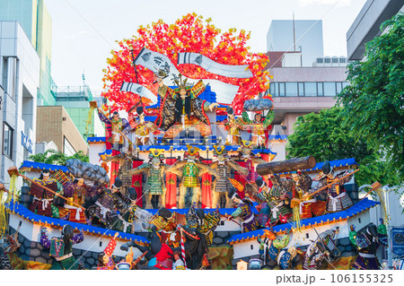「青森県」豪華絢爛な山車の競演 八戸三社大祭・夏 「青森県」豪華絢爛な山車の競演 八戸三社大祭・夏 106155325