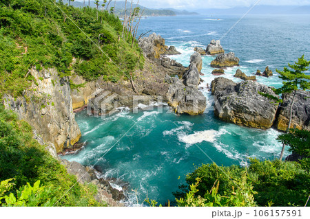 宮城県気仙沼市_唐桑半島の大釜半造_水取場 106157591
