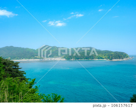 四十八坂から美しい海を見る 四十八坂から美しい海を見る 106157617