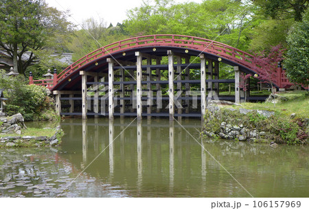 丹生都比売神社の輪橋　(2016年4月補修直後) 106157969
