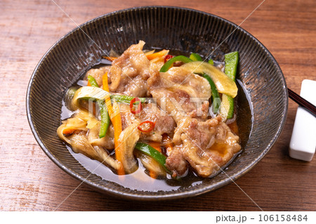 豚こまの南蛮漬け 106158484