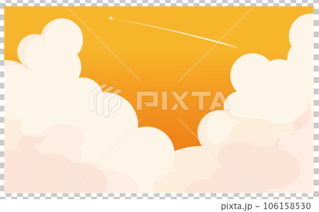 sunset sky background frame 106158530