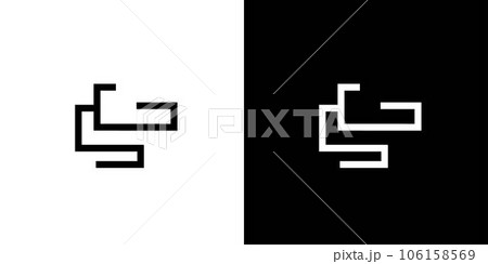 Modern and unique GS logo design 106158569