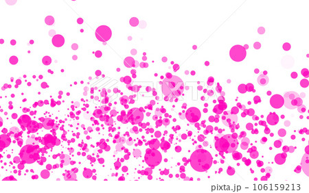 : 3D abstract digital technology pink particles network on black background. : 3D abstract digital technology pink particles network on black background. 106159213