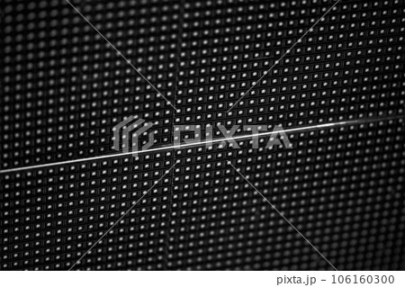 Led Screen Texture. Lcd Display with Dots. Digital Pixel Monitor