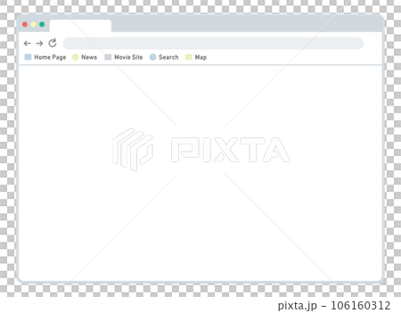 在個人電腦上打開的互聯網屏幕插圖素材 106160312