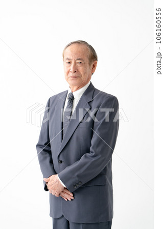 ビジネスマン　ポートレート　シニア 106160556