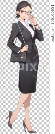 バッグを持った女性 106160651