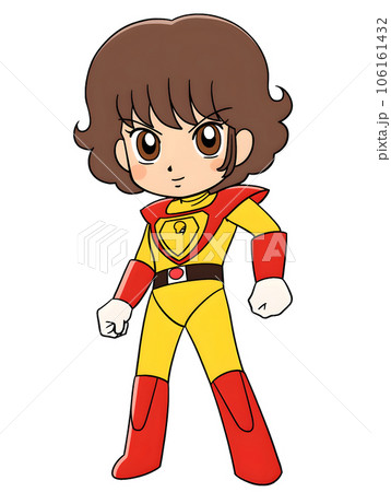 女の子ヒーローイラスト 女の子ヒーローイラスト 106161432