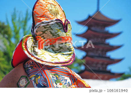 厳島神社での奉納舞楽 厳島神社での奉納舞楽 106161940