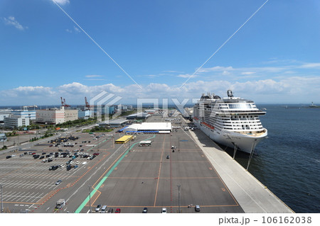 大黒埠頭客船ターミナルと豪華客船MSCベリッシマ 大黒埠頭客船ターミナルと豪華客船MSCベリッシマ 106162038