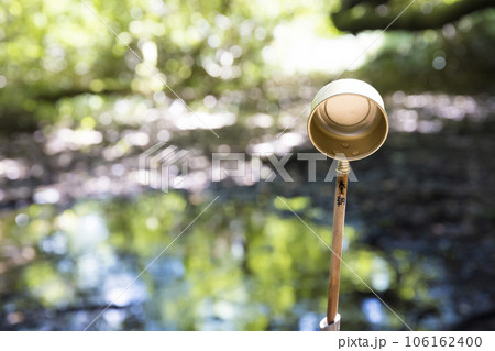 丸池様にある御水取り場　山形県観光スポット 106162400