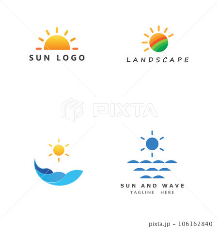Sun Vector illustration Icon Sun Vector illustration Icon 106162840