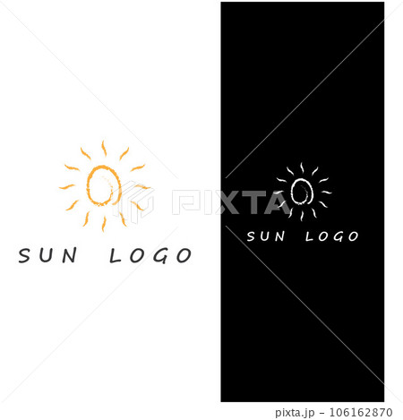 Sun Vector illustration Icon 106162870
