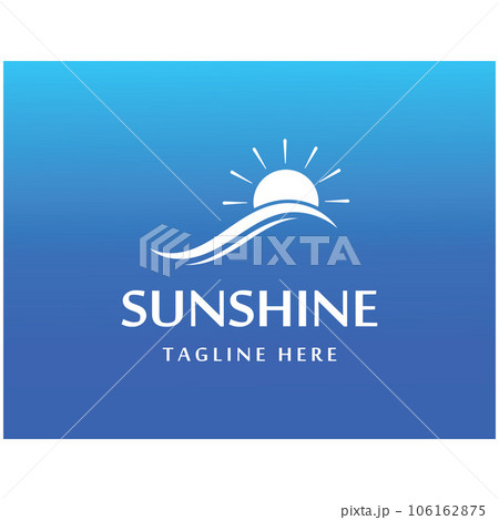 Sun Vector illustration Icon Sun Vector illustration Icon 106162875