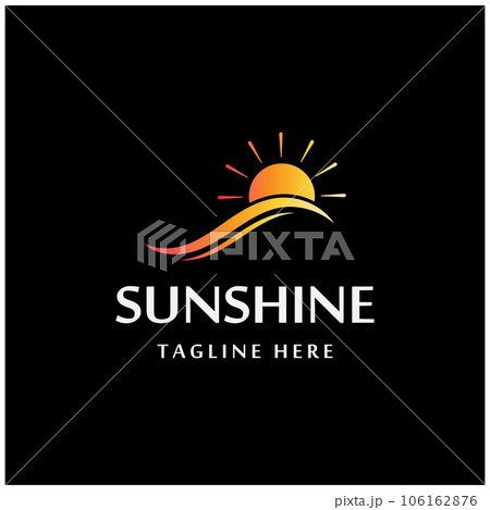 Sun Vector illustration Icon Sun Vector illustration Icon 106162876
