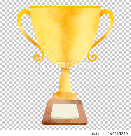 Watercolor trophy 106165270