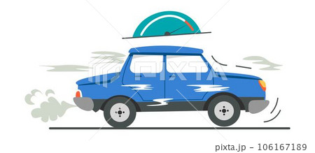 Car accident conditions, pressure or heat on road Car accident conditions, pressure or heat on road 106167189