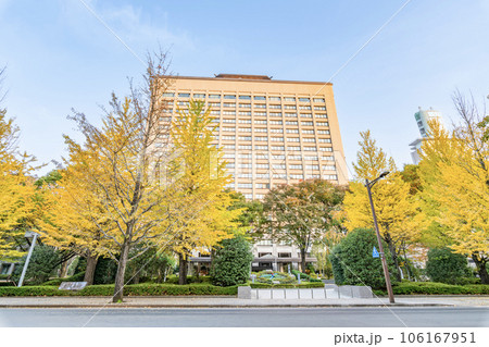宮城県仙台市 快晴の宮城県庁 宮城県仙台市 快晴の宮城県庁 106167951