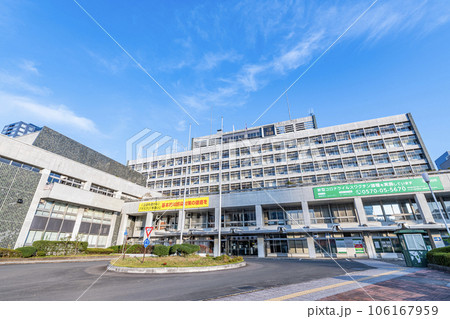 宮城県仙台市 快晴の仙台市役所 宮城県仙台市 快晴の仙台市役所 106167959