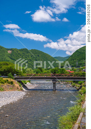 夏の木曽川　宮ノ越宿 106168208
