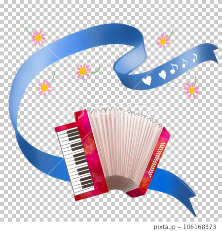 手風琴的簡單插圖 106168373