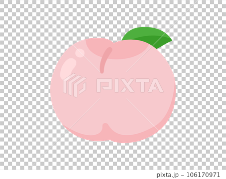 桃のイラスト 桃のイラスト 106170971