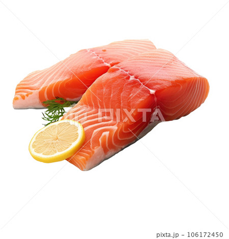 Cut-Off Fresh Salmon Fillet Cut-Off Fresh Salmon Fillet 106172450