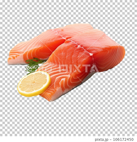 Cut-Off Fresh Salmon Fillet 106172450