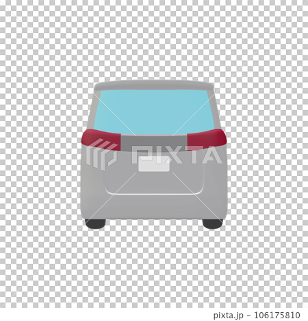 汽車插畫素材變形小型貨車白色(1_7) 汽車插畫素材變形小型貨車白色(1_7) 106175810