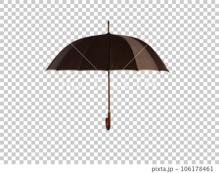 Brown open umbrella. concept of help and insurance Brown open umbrella. concept of help and insurance 106178461