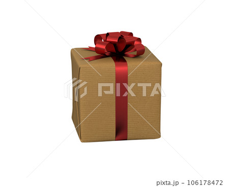 Gift box with bow for christmas festivity Gift box with bow for christmas festivity 106178472