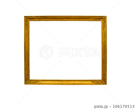 Decorative gold vintage frame for photo andのイラスト素材