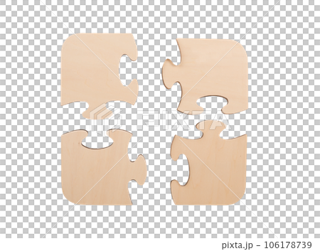 Pieces of puzzle. concept teamwork, partnership, integration Pieces of puzzle. concept teamwork, partnership, integration 106178739