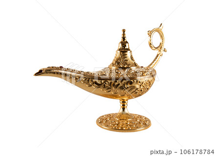 Magic genie lamp from the tale of aladdin Magic genie lamp from the tale of aladdin 106178784