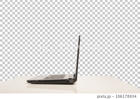 Image of a laptop. concept of internet sharing and technology 106178934