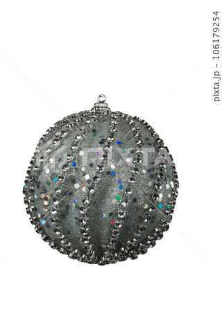 Isolated png close-up of a christmas ball Isolated png close-up of a christmas ball 106179254
