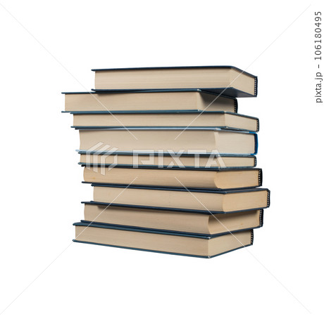 Pile of stacked books. concept of culture and knowledge 106180495