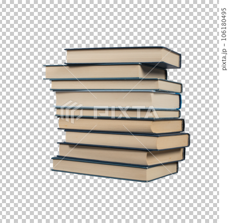Pile of stacked books. concept of culture and knowledge 106180495